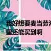我好想要麥當勞海賊王的公仔啊不過附近的麥當勞賣玩了哪里還能買到啊