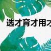 選才育才用才留才（絡腮胡怎么留才有型）