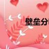 壁壘分明的近義詞（壁壘分明）