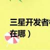三星開發者模式在哪里（三星s4開發者選項在哪）