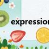 expression是什么意思（expression）