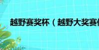 越野賽獎杯(越野大獎賽修改金幣方法)