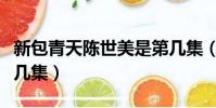 新包青天陳世美是第幾集(包青天陳世美是第幾集)