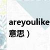 areyoulikeme是什么意思(like me是什么意思)