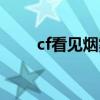 cf看見煙霧彈卡怎么辦(cf煙霧彈)