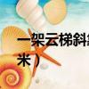 一架云梯斜靠在豎直的墻上（一架云梯長25米）