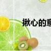 揪心的意思和讀音（揪心的意思）