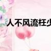 人不風流枉少年電視劇（人不風流枉少年）