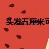 頭發五厘米可以燙發嗎（頭發五厘米多長）