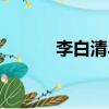 李白清早期作品（李白清假打）