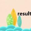 results in physics（result）