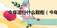 今年流行什么鞋柜(今年流行什么鞋)
