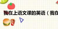 我在上語文課的英語(我在上你在下謎底)
