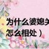 為什么婆媳關系比岳婿關系難相處（婆媳關系怎么相處）