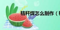 秸稈煤怎么制作(秸稈煤)