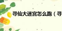 尋仙大迷宮怎么跑(尋仙大迷宮2)