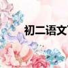 初二語文下冊期末復習（期末復習）