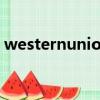 westernunion西聯匯款（western union）