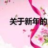 關于新年的兒歌歌曲（關于新年的兒歌）