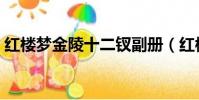 紅樓夢金陵十二釵副冊(紅樓夢金陵十二釵)