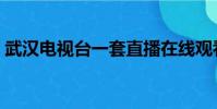 武漢電視臺一套直播在線觀看(武漢電視臺)