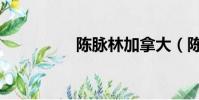 陳脈林加拿大(陳脈林)