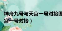 神舟九號與天宮一號對接圖片(神舟九號與天宮一號對接)