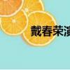 戴春榮演過的電視（戴春榮演員）