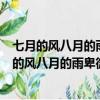 七月的風八月的雨卑微的我喜歡遙遠的你是什么意思（七月的風八月的雨卑微的我喜歡遙遠的你）