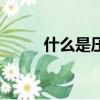 什么是壓縮比例（什么是壓縮比）