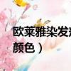 歐萊雅染發劑顏色大全 色卡（歐萊雅染發劑顏色）