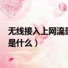 無線接入上網流量費是什么怎么取消（無線接入上網流量費是什么）