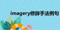 imagery修辭手法例句(imagery)