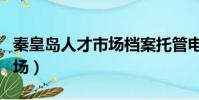 秦皇島人才市場檔案托管電話(秦皇島人才市場)