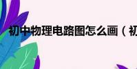 初中物理電路圖怎么畫(初中物理電路圖)