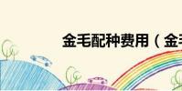 金毛配種費用(金毛配種)