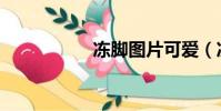 凍腳圖片可愛(凍腳)