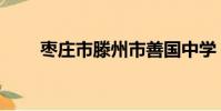 棗莊市滕州市善國中學(善國中學)