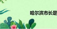 哈爾濱市長是誰