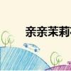 親親茉莉花歌譜簡譜（親親茉莉花）