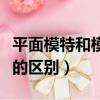 平面模特和模特的區別在哪（平面模特和模特的區別）