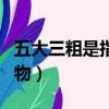 五大三粗是指哪個動物（五大三粗是指什么動物）