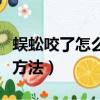 蜈蚣咬了怎么處理方法蜈（蜈蚣咬了怎么處理方法）