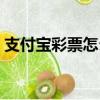 支付寶彩票怎么買不了（支付寶彩票怎么買）