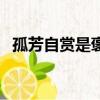 孤芳自賞是褒義詞還是貶義詞（孤芳自賞）