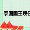 泰國國王現任妻子（泰國的新國王的老婆）
