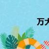 萬大寫怎么寫（萬大寫）