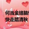 何當金絡腦快走踏清秋的意思（何當金絡腦 快走踏清秋）