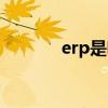 erp是啥啊（erp是什么東西）