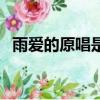 雨愛的原唱是誰（雨愛的歌詞是什么意思）